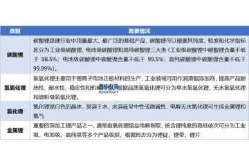 展望2025年：鋰鹽行業(yè)進(jìn)入壁壘、行業(yè)特征簡析